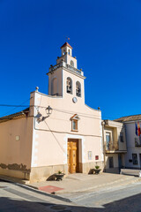 Small church in Benisuera town, in Vall d'Albaida, Comunidad Valenciana (Spain)
