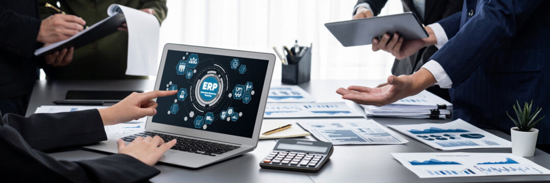 ERP enterprise resource planning software for brisk business to plan the marketing strategy