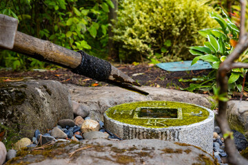 Gresham Japanese Garden Beautiful View at Fall