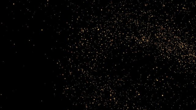 abstract sparkle celebration glittering party spark overaly animation with transparent background 