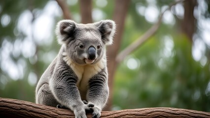 Obraz premium koala bear cub