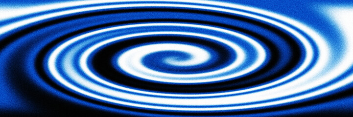 Colourful Gradient Texture &ndash; Grainy Blurry Abstract Background with circles in Blue, Black and White Colour