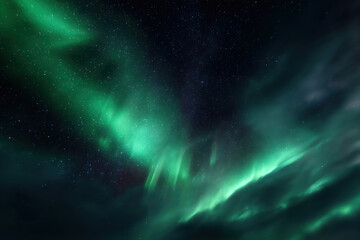 Aurora borealis, northern lights, and the Milky Way