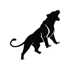 Fototapeta premium Abstract geometric shape with vibrant color palette isolated on white background