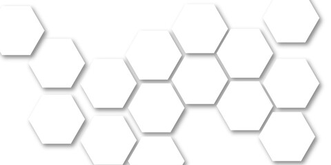 Abstract technology hexagon concept design background vector digital technology concept. 3D