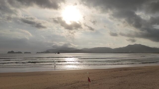 Tropical Beach Beauty in East Java, Indonesia