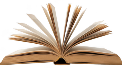 Book isolated on transparent background