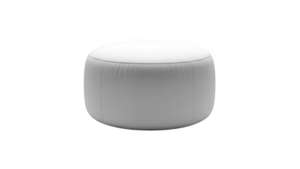 Pouf isolated on transparent background