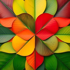 colorful leaves background