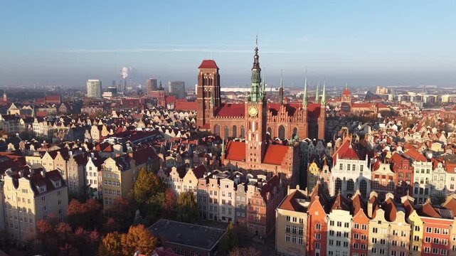 View of the Old Town - Gdansk, Poland