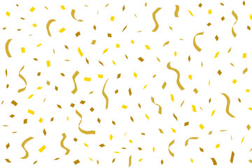 Luxury Gold Gradient Confetti Background on Black Elegant Celebration Pattern