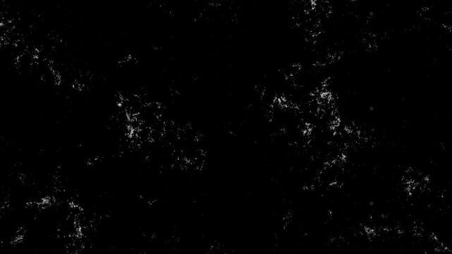 Dust and grunge rough vintage video for background.
