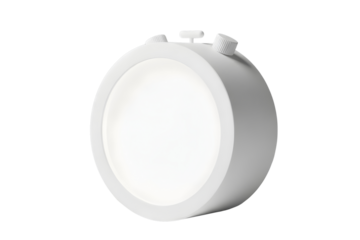 White noise machine isolated on transparent background for better sleep and relaxation