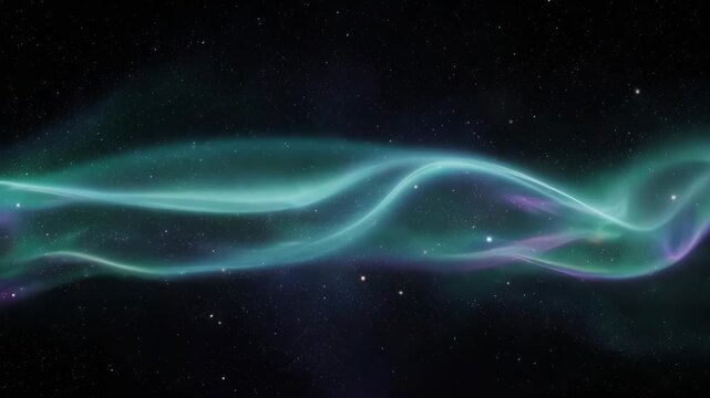 Ethereal Aurora - A Mesmerizing Display of Light and Color in the Night Sky.