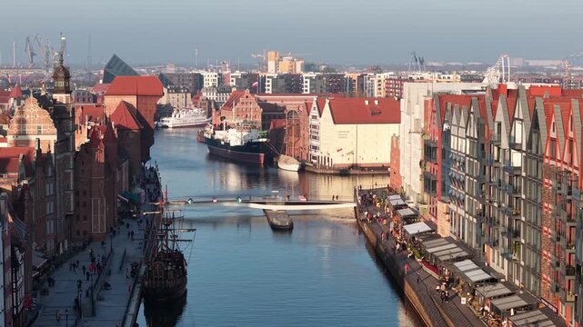 View of the Old Town - Gdansk, Poland