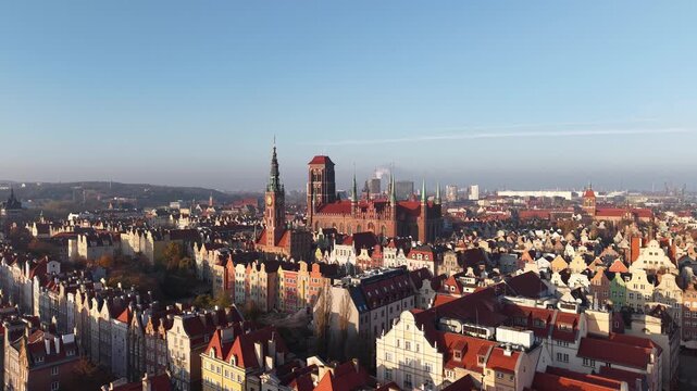 View of the Old Town - Gdansk, Poland