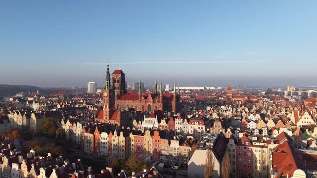 View of the Old Town - Gdansk, Poland