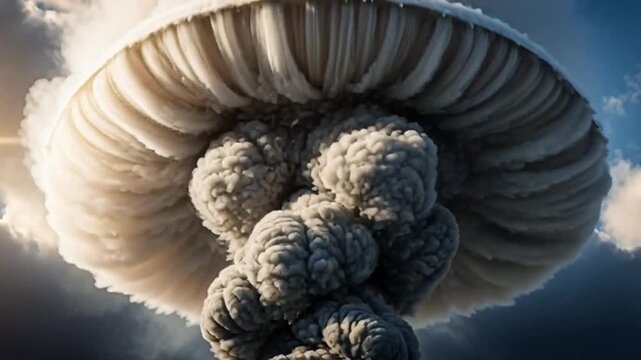 Volcanic Eruption - A Powerful Display of Natures Fury.