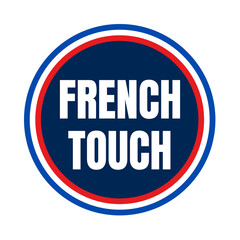 French touch symbol icon