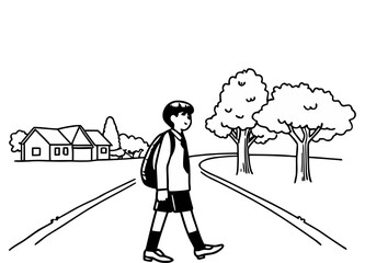 Abstract geometric design with vibrant color palette and clean lines