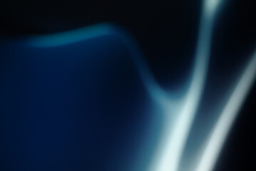 Abstract background with glitch deconstructing image of blue background