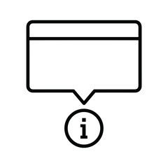 Fototapeta premium Find solutions with helpful tips and information using this modern icon, ideal for websites, apps, and presentations that need clear guidance