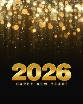 Black and gold 2029 Happy New Year Instagram Post - 1