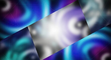 Abstract background with vibrant colors and geometric shapes creates a modern feel