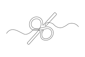Obraz premium Minimalist financial rate vector graphic