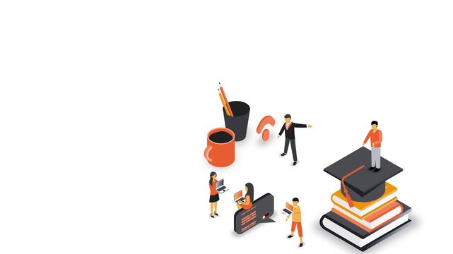 Online Education &ndash; E-Learning, Virtual Classroom, and Digital Learning Concept