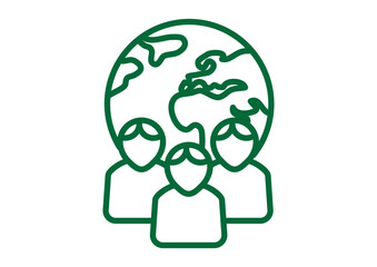 World Wide People Save The Planet Together Diversity Unity