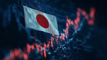 Japanese markets tumble amid economic uncertainty with stock prices declining sharply during financial crisis in Asia, signaling recession