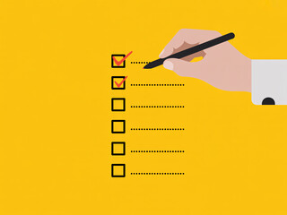 Efficiently manage tasks with a clear checklist, tracking progress and boosting productivity, perfect for business planning and personal organization needs