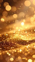 背景素材 金の砂 Background Golden Sand （Generative AI）