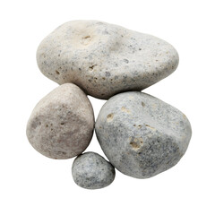 Rock stones isolated