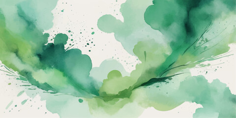 Abstract pink and blue watercolor hand painted illustration with grunge splash texture and vintage paper pattern design