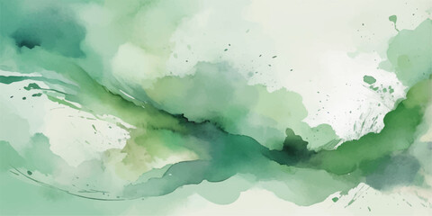 Abstract sky blue watercolor texture with light clouds, perfect for summer vintage design