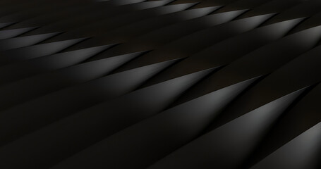 dark 3d abstract, black glossy strips, sleek dark background, aerodynamic texture, luxury abstract, futuristic black surface, elegant dark pattern, modern 3d texture, premium background, curved panels