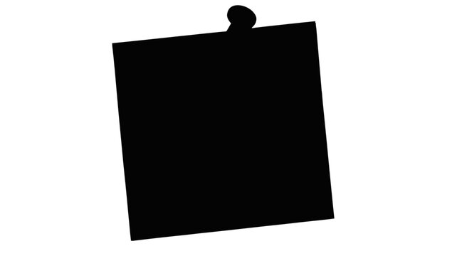 Blank memo board for creative ideas, organize notes, brainstorm plans, schedule reminders and daily tasks