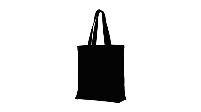 Reusable shopping bag mockup for sustainable branding and eco conscious lifestyle choices for consumers