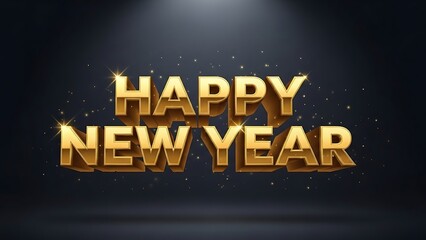 Happy New Year 2026 script text hand lettering. Design template Celebration typography poster, banner or greeting card for Merry Christmas and happy new year. | Happy new year | Happy new year 2026