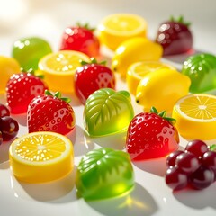 fruit jelly candies