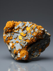 ultra quality image of Limonite iron ore sample, showcasing natural mineral beauty