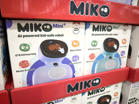 Miko Mini AI Powered Kid Safe Robot Display