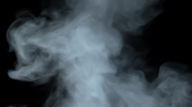 Cold Chemical Ice Reaction &ndash; Fog + Crystalizing Micro Particles