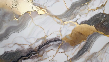 Elegant Marble Texture With Gold Accents Suitable For Backgrounds And Graphic Designs