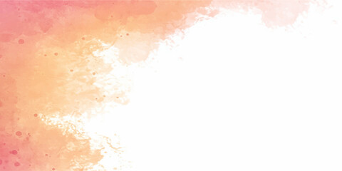 Abstract colorful watercolor paint grunge background with artistic splash texture