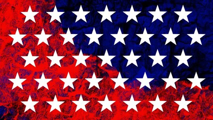 Veterans Day Patriotic Stars Background