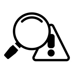Problem Detection Inspection Analysis Icon from Customer Assessment Collection (Mixed style)