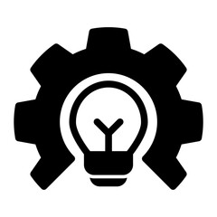 Creative Solution Idea Generation Icon from Customer Assessment Collection (Mixed style)